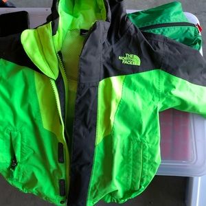 Kids northface rain jacket